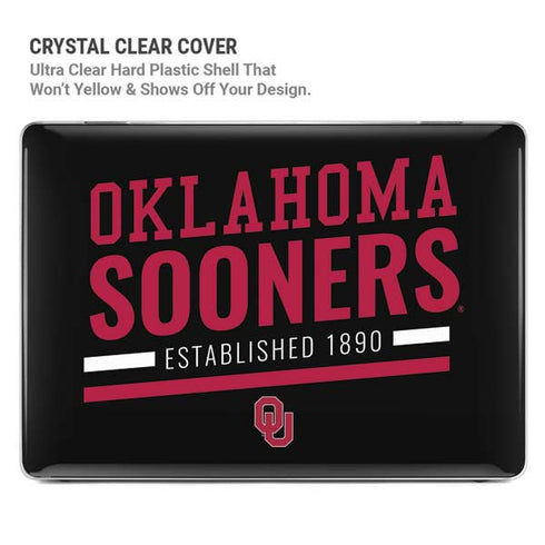University of Oklahoma Sooners Est 1890 MacBook Pro 15in (2016-19) Case plus Skin