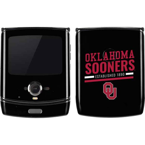University of Oklahoma Sooners Est 1890 Motorola RAZR Skin