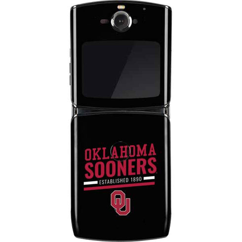 University of Oklahoma Sooners Est 1890 Motorola RAZR Skin