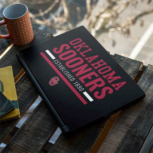 University of Oklahoma Sooners Est 1890 MSI GS65 Stealth Laptop Skin