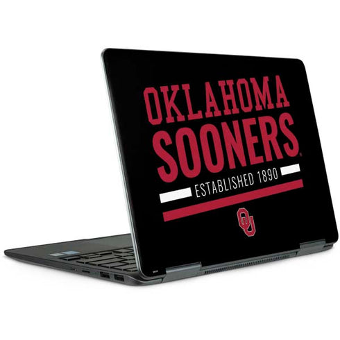 University of Oklahoma Sooners Est 1890 Notebook 9 Pro 13in (2017) Skin