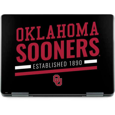 University of Oklahoma Sooners Est 1890 Notebook 9 Pro 13in (2017) Skin