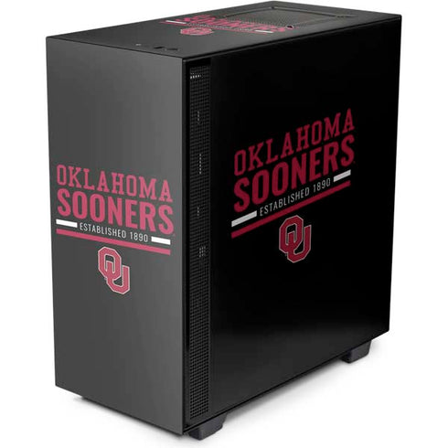 University of Oklahoma Sooners Est 1890 NZXT H510 Compact ATX Mid-Tower Case Skin
