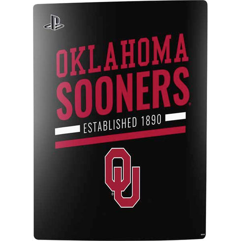 University of Oklahoma Sooners Est 1890 PS5 Bundle Skin