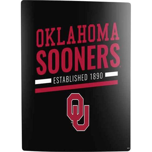 University of Oklahoma Sooners Est 1890 PS5 Digital Edition Bundle Skin