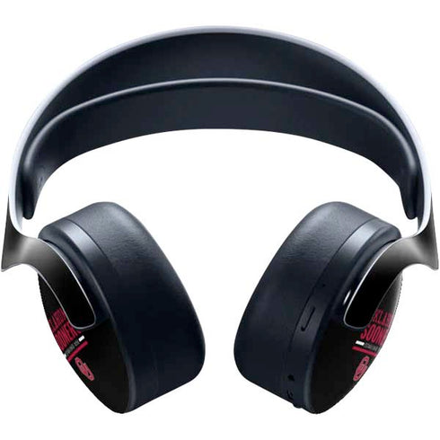University of Oklahoma Sooners Est 1890 PULSE 3D Wireless Headset for PS5 Skin