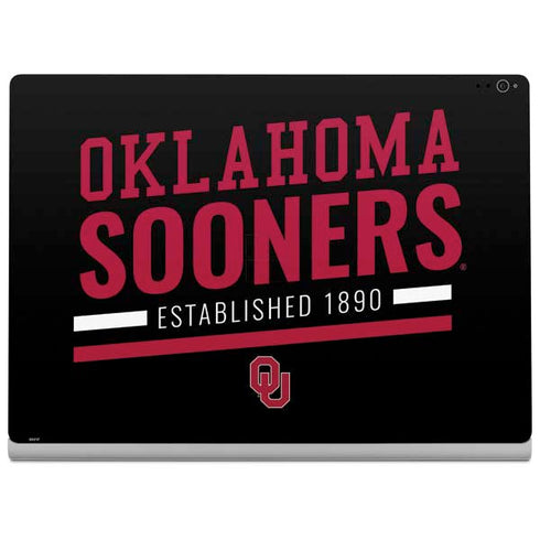University of Oklahoma Sooners Est 1890 Surface Book 2 15in Skin