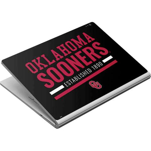 University of Oklahoma Sooners Est 1890 Surface Book Skin
