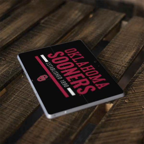 University of Oklahoma Sooners Est 1890 Surface Go Skin