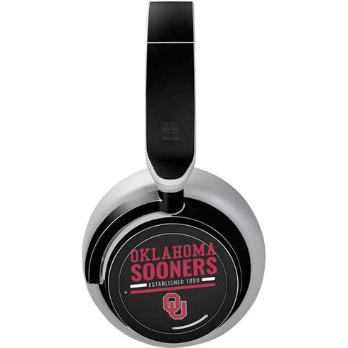 University of Oklahoma Sooners Est 1890 Surface Headphones Skin