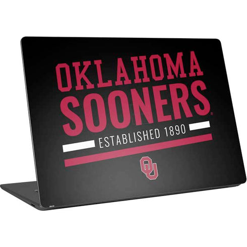 University of Oklahoma Sooners Est 1890 Surface Laptop 4 15in Skin