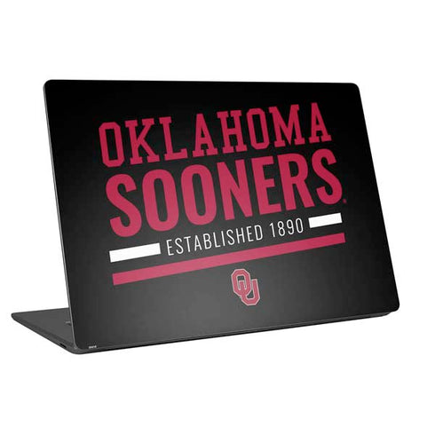 University of Oklahoma Sooners Est 1890 Universal Laptop 15in (12.2 x 8.8in) Skin