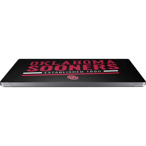 University of Oklahoma Sooners Est 1890 Universal Laptop 16.6in (13.4 x 9.7in) Skin