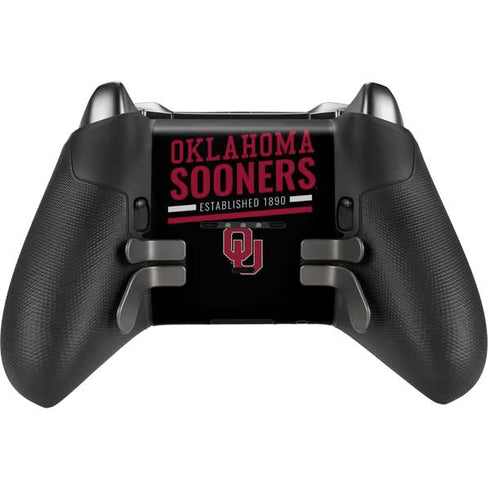 University of Oklahoma Sooners Est 1890 Xbox Elite Wireless Controller Series 2 Skin