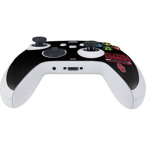 University of Oklahoma Sooners Est 1890 Xbox Series S Controller Skin