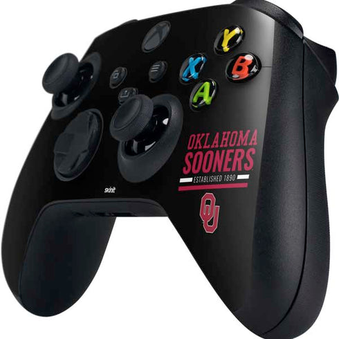 University of Oklahoma Sooners Est 1890 Xbox Series X Controller Skin