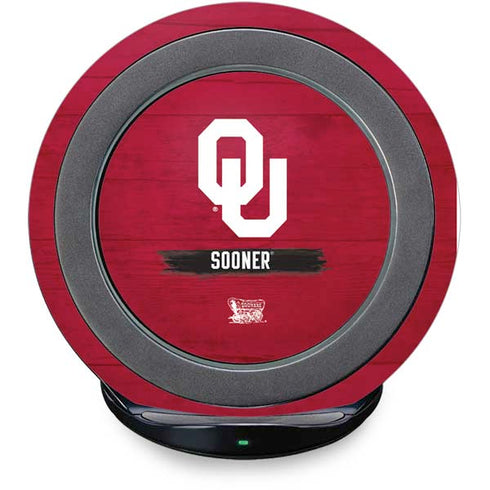 University of Oklahoma Sooners Fast Charge Wireless Charging Stand Skin