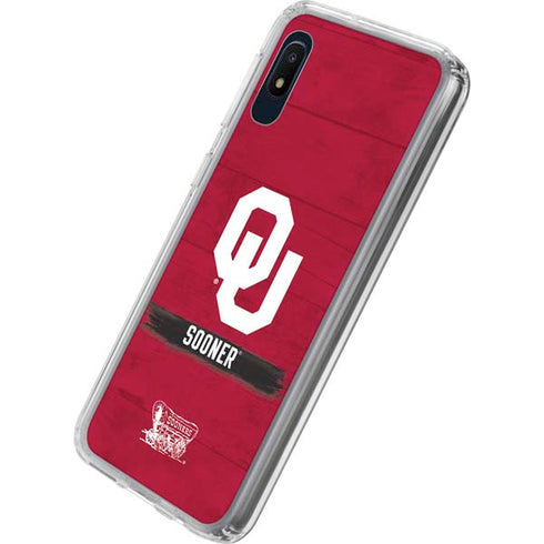 University of Oklahoma Sooners Galaxy A10e Clear Case