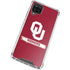 University of Oklahoma Sooners Galaxy A12 Clear Case