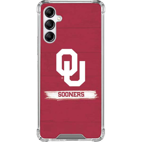 University of Oklahoma Sooners Galaxy A14 5G Clear Case
