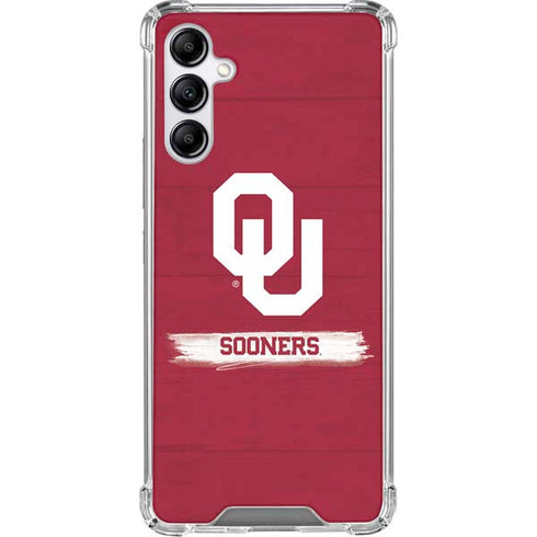 University of Oklahoma Sooners Galaxy A15 5G Clear Case