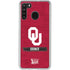 University of Oklahoma Sooners Galaxy A21 Clear Case