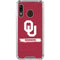 University of Oklahoma Sooners Galaxy A30 Clear Case