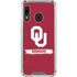 University of Oklahoma Sooners Galaxy A30 Clear Case
