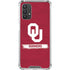 University of Oklahoma Sooners Galaxy A32 5G Clear Case