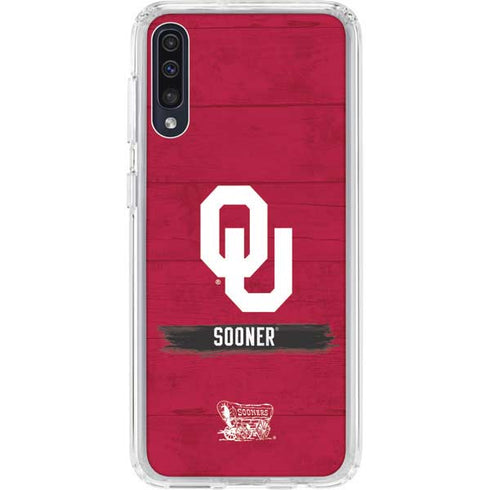 University of Oklahoma Sooners Galaxy A50 Clear Case