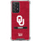 University of Oklahoma Sooners Galaxy A52 5G Clear Case