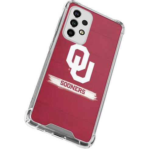 University of Oklahoma Sooners Galaxy A53 5G Clear Case