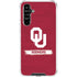 University of Oklahoma Sooners Galaxy A54 5G Clear Case