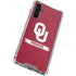 University of Oklahoma Sooners Galaxy A54 5G Clear Case