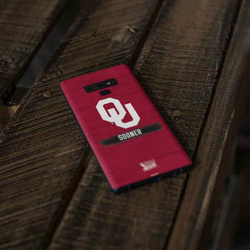 University of Oklahoma Sooners Galaxy Note 9 Skin