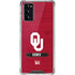 University of Oklahoma Sooners Galaxy Note20 5G Clear Case