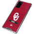 University of Oklahoma Sooners Galaxy Note20 5G Clear Case
