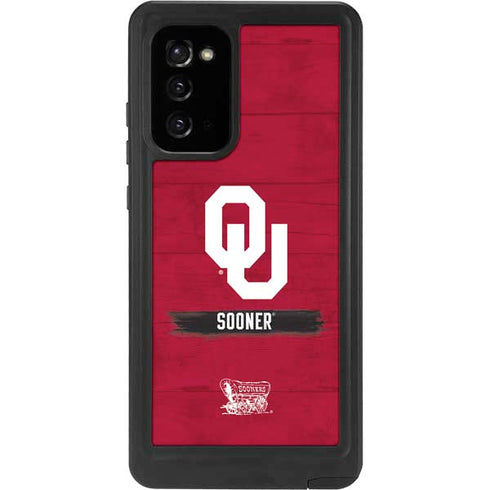 University of Oklahoma Sooners Galaxy Note20 5G Waterproof Case