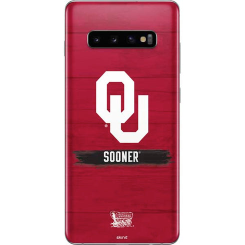 University of Oklahoma Sooners Galaxy S10 Plus Skin