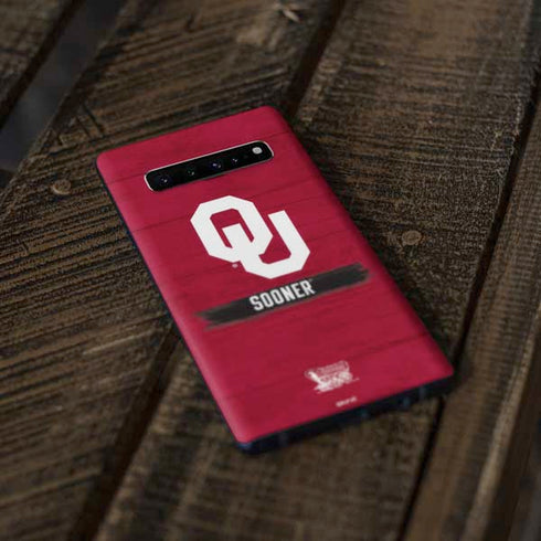 University of Oklahoma Sooners Galaxy S10 Plus Skin