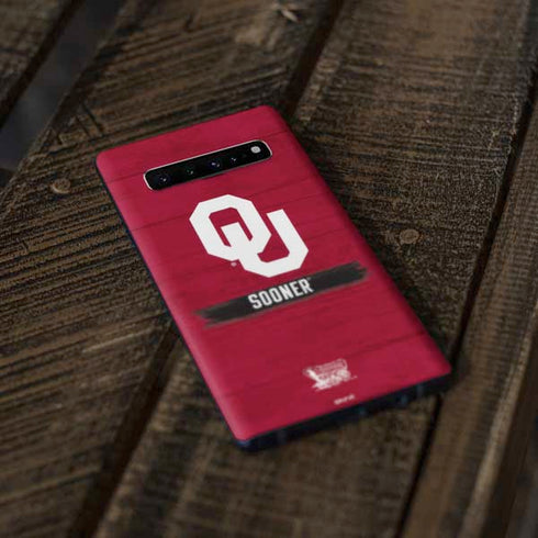 University of Oklahoma Sooners Galaxy S10 Skin