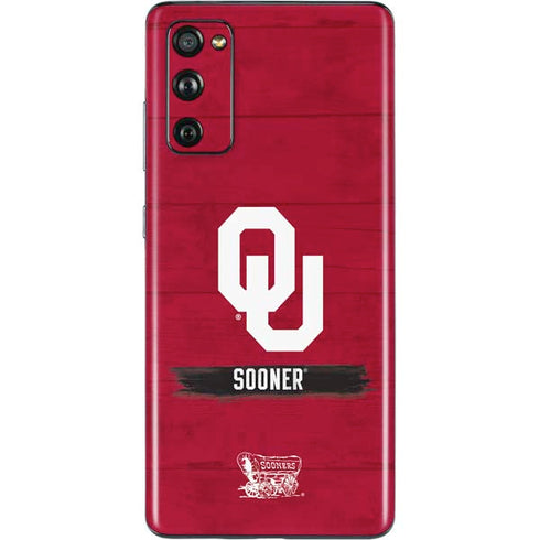 University of Oklahoma Sooners Galaxy S20 Fan Edition Skin