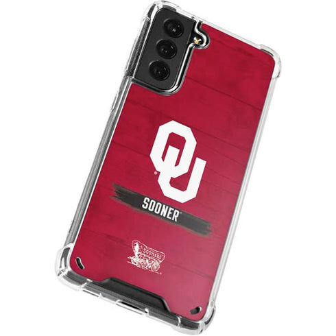 University of Oklahoma Sooners Galaxy S21 5G Clear Case