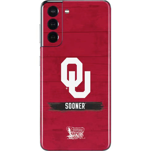 University of Oklahoma Sooners Galaxy S21 5G Skin