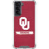 University of Oklahoma Sooners Galaxy S22 Clear Case