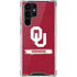 University of Oklahoma Sooners Galaxy S22 Ultra Clear Case