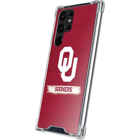 University of Oklahoma Sooners Galaxy S22 Ultra Clear Case