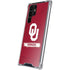 University of Oklahoma Sooners Galaxy S22 Ultra Clear Case