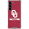 University of Oklahoma Sooners Galaxy S23 Clear Case