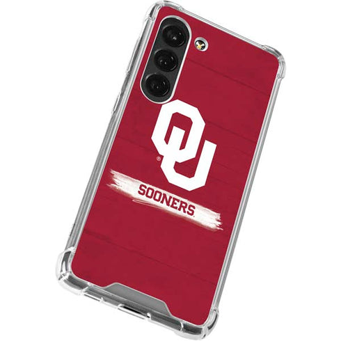 University of Oklahoma Sooners Galaxy S23 Clear Case